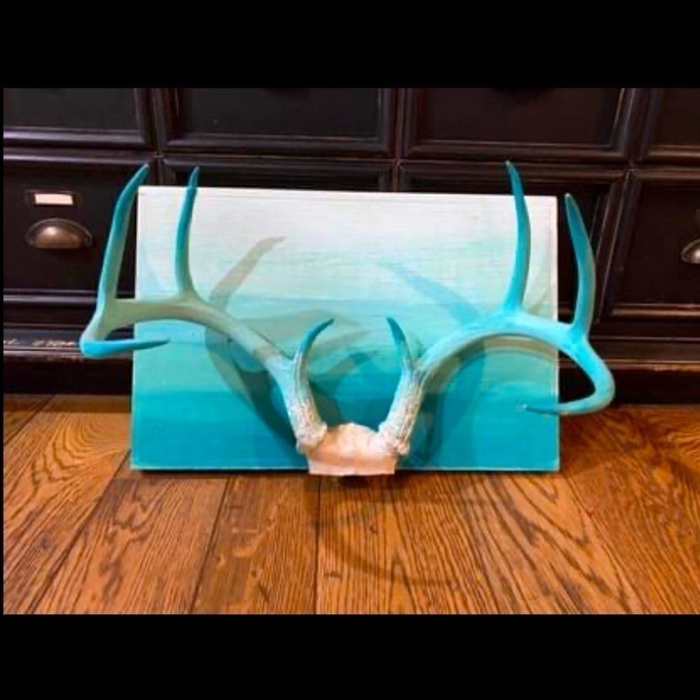 ‎Ombré authentic deer art